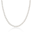 Miluna Women's Necklace Pearl Nuggets PCL6652B