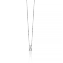 Miluna Women's Necklace White Gold CLD4580