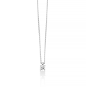 Miluna Women's Necklace White Gold CLD4580