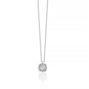 Miluna Women's Necklace White Gold CLD4565X