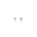 Miluna Women's Earrings White Gold ERD2723