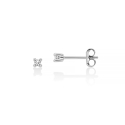 Miluna Women's Earrings White Gold ERD2723