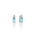 Miluna Women's Earrings White Gold ERD3002