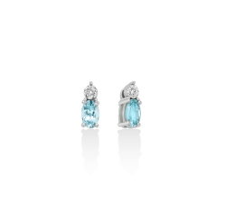 Miluna Women's Earrings White Gold ERD3002