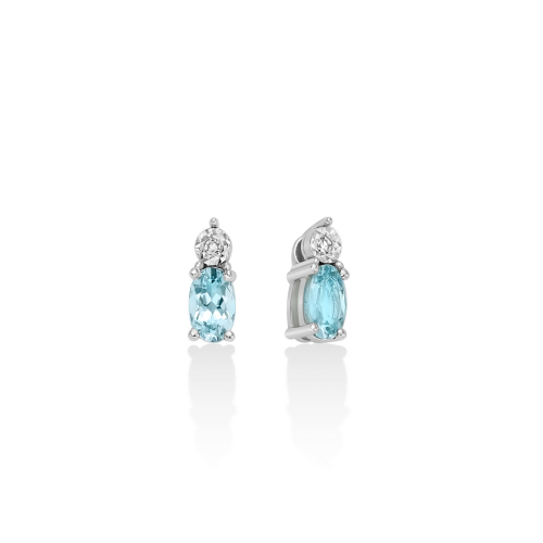 Miluna Women's Earrings White Gold ERD3002