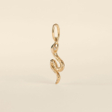 Stroili Poème Yellow Gold Snake Pendant 1429247