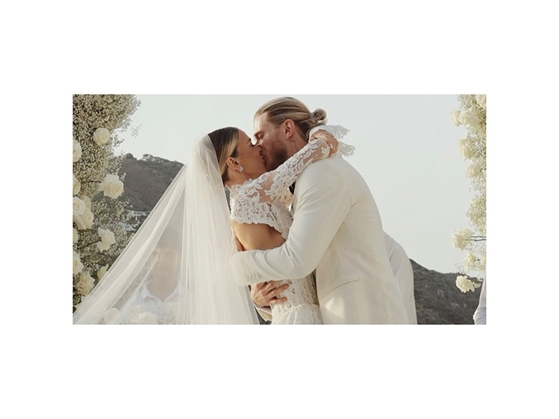 Damiani wedding rings for Diletta Leotta and Loris Karius