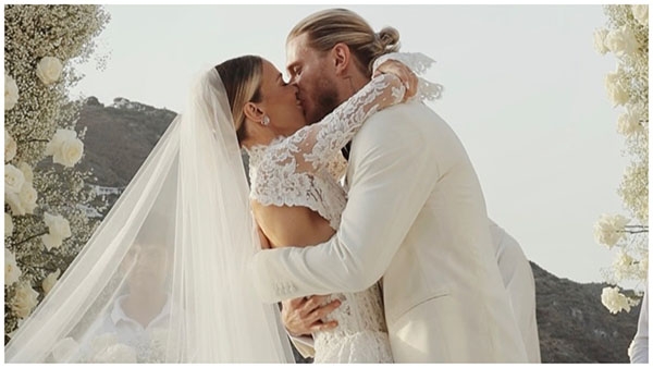 Damiani wedding rings for Diletta Leotta and Loris Karius